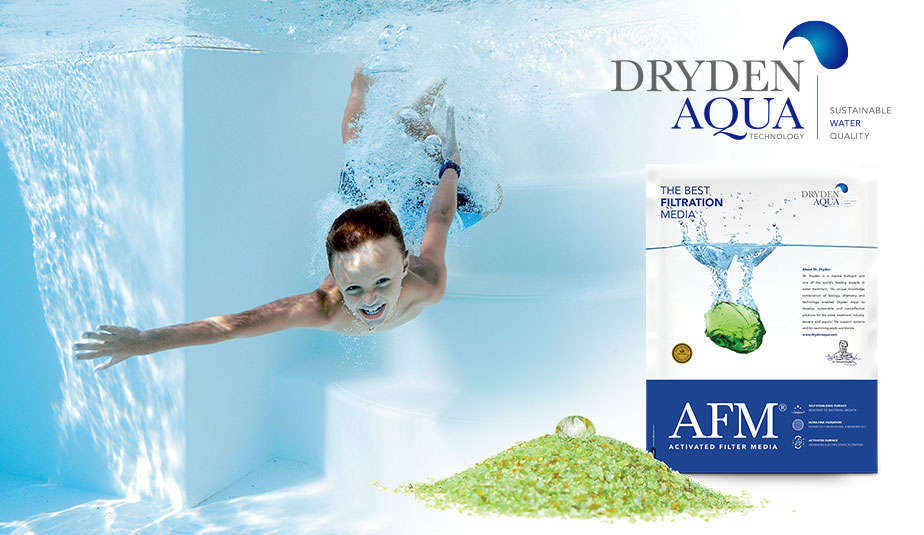 Активированный фильтрующий материал AFM из зеленого и коричневого стекла