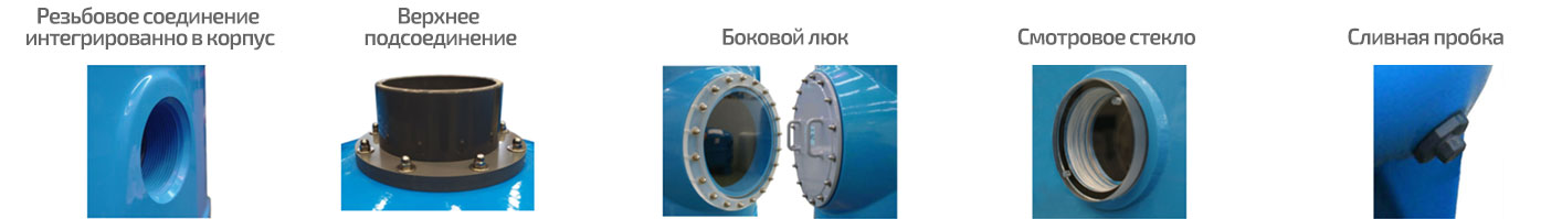 Контактные озоностойкие резервуары Calplas серии CO