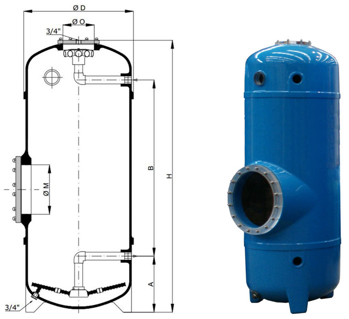фильтр для бассейна Calplas DCH