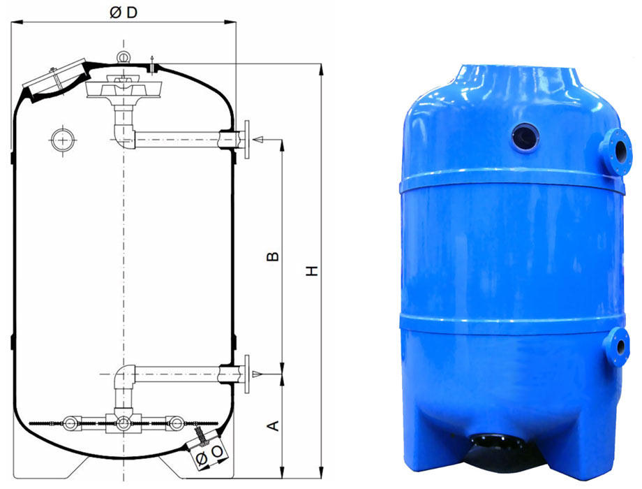фильтр для бассейна Calplas DS
