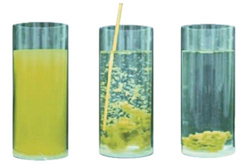 Dryden Aqua APF является высокоэффективным коагулянтом и флокулянтом. Под его воздействием взвешенные твердые вещества собираются в большие хлопья, которые можно отфильтровать.