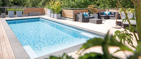 Композитный бассейн из Германии RivieraPool Linear