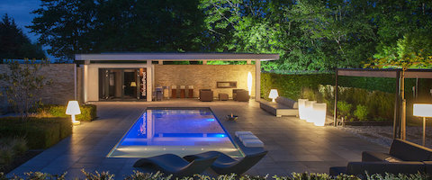 Композитный бассейн из Германии RivieraPool Wetlounge