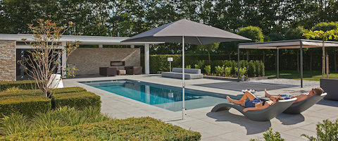 Композитный бассейн из Германии RivieraPool Wetlounge