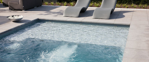 Композитный бассейн из Германии RivieraPool Wetlounge