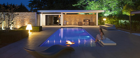 Композитный бассейн из Германии RivieraPool Wetlounge