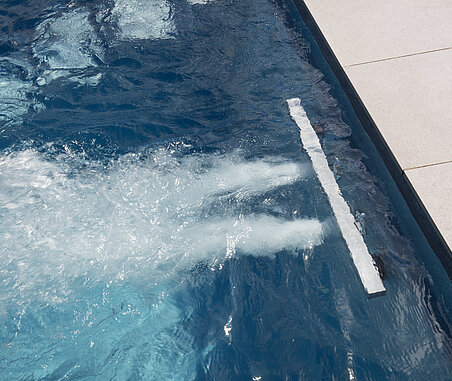 Опции композитного бассейна - противоток