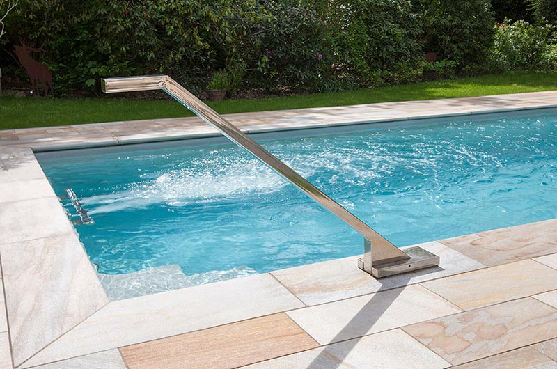 Композитный бассейн RivieraPool цвет серый гранит