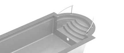 Композитный бассейн RivieraPool ROM