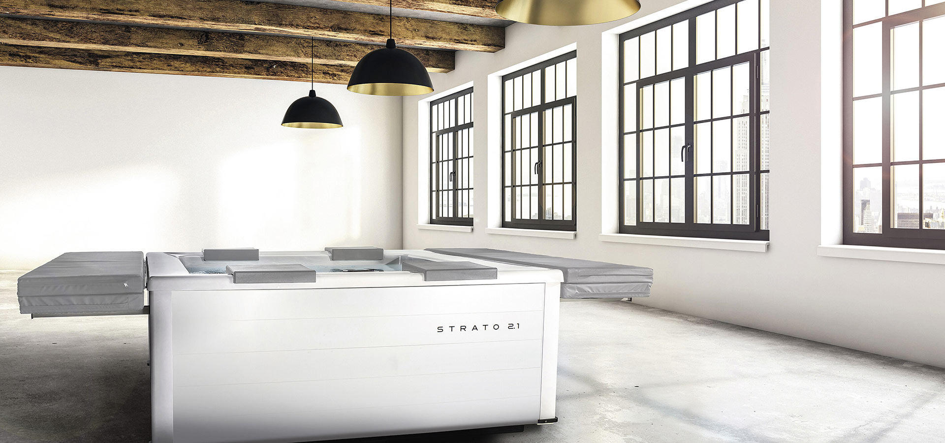 Спа бассейн RivieraSpa STRATO 2.1 портативный