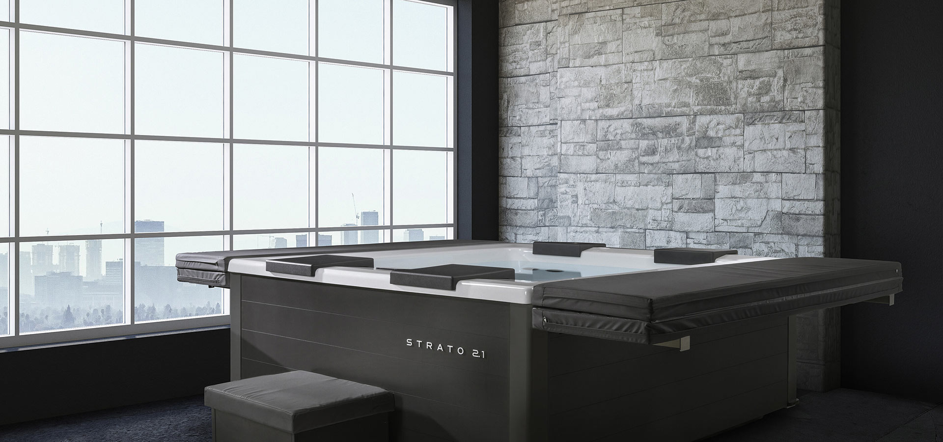 Спа бассейн RivieraSpa STRATO 2.1 портативный