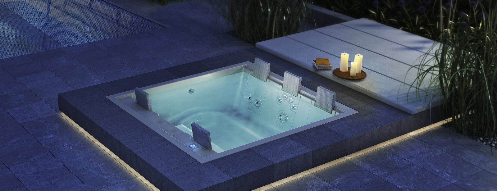 Спа бассейн RivieraSpa STRATO 2.3 встраиваемый