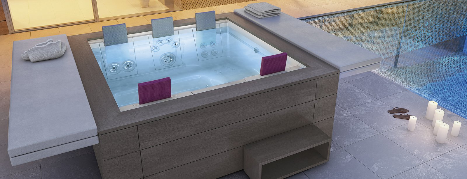 Спа бассейн RivieraSpa STRATO 2.3 портативный