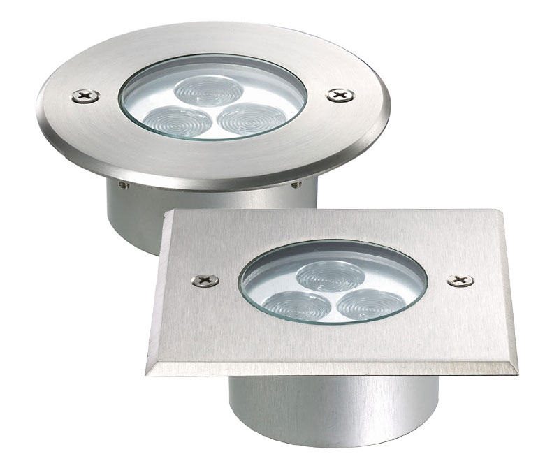 Круглая или квадратная лицевая панель из электрополированной нержавеющей стали 1.4571