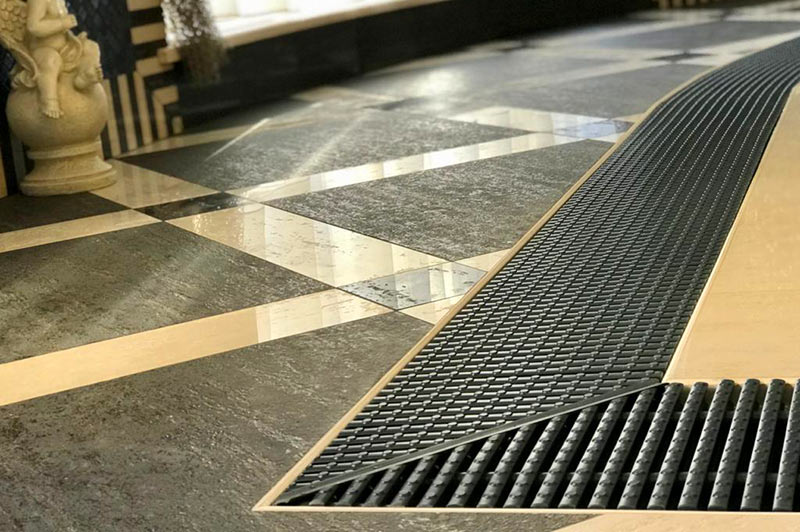 Переливная решетка Zeller черная Антрацит ТД ЭКТИС