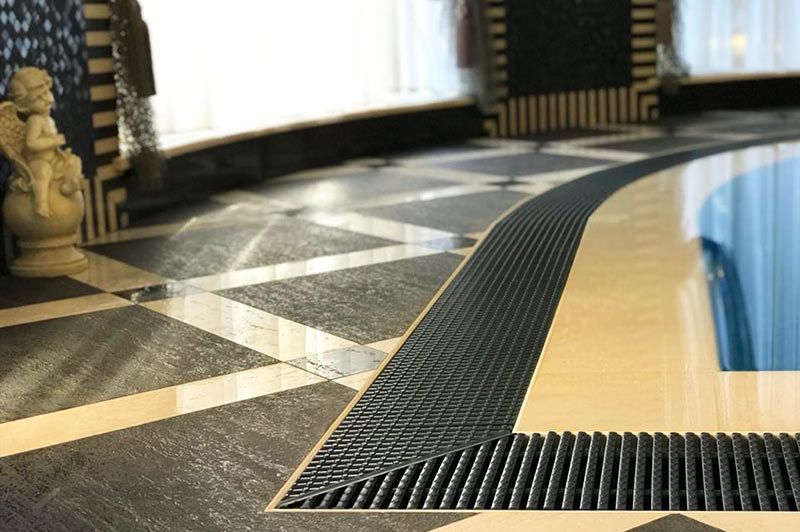 Переливная решетка Zeller черная Антрацит ТД ЭКТИС