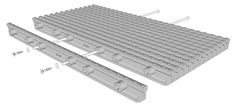 Переливная решетка Zeller pacific
