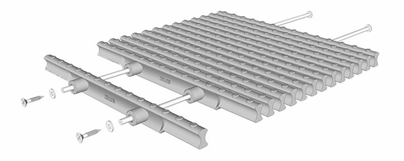 Переливная решетка Zeller smart ocean low